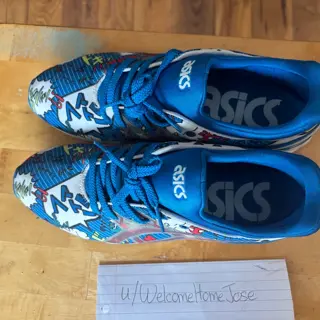 Rare ASICS Gel Kayano Trainer EVO in comic Blue, size 8 (fits like 8.5) $200 shipped