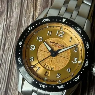Nodus Sector Pilot II "Flyer" 40mm Watch with Copper Dial – $270 Shipped CONUS