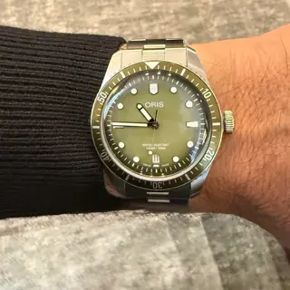 Oris Divers Sixty-Five 65 - Forrest Green