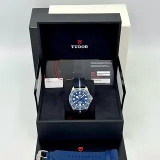 2022 Tudor Pelagos 42mm 25707B/22 Titanium Blue Dial - $3,200
