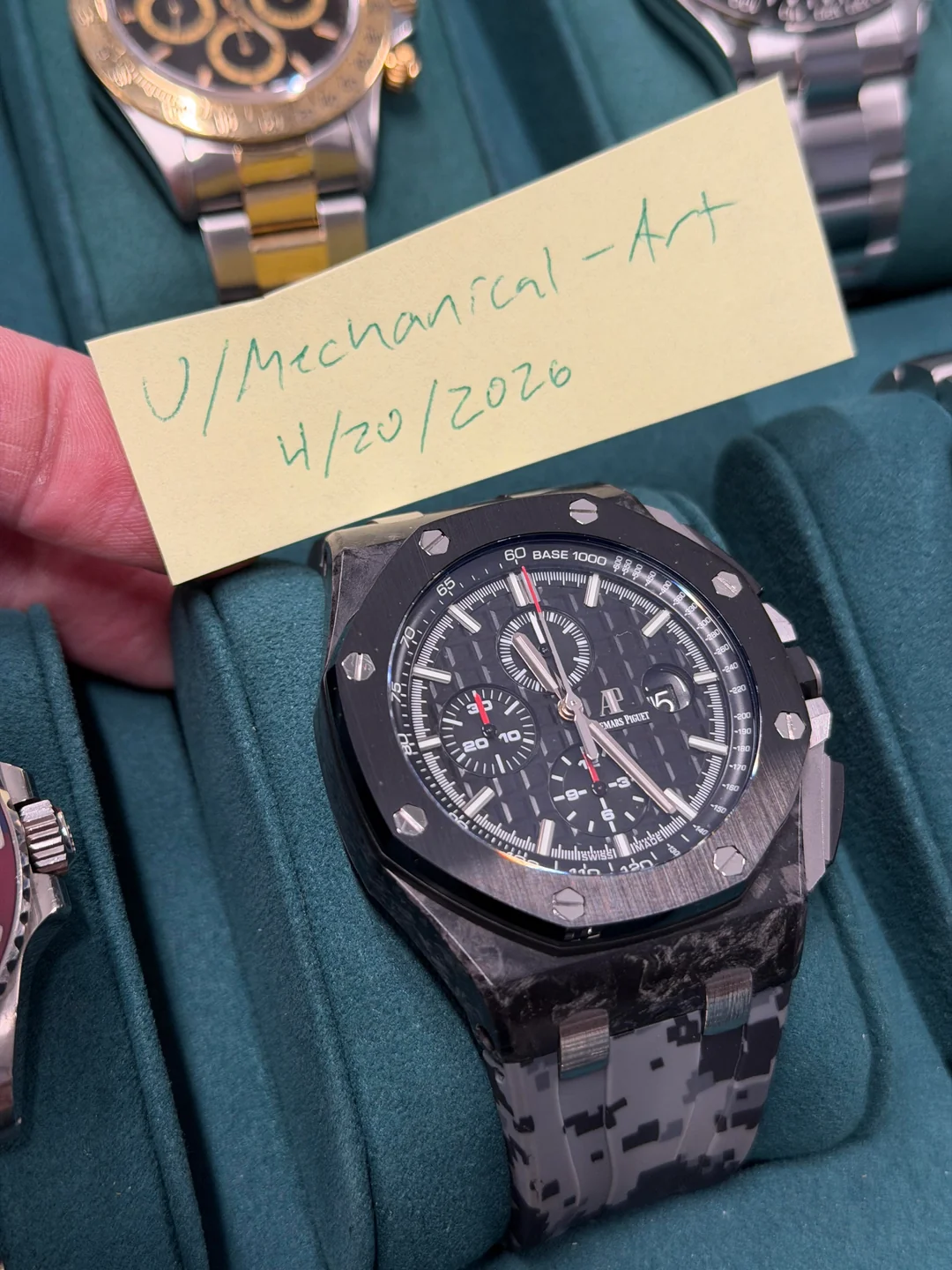 Audemars Piguet Royal Oak Offshore in Forged Carbon, 44mm Ceramic bezel ...