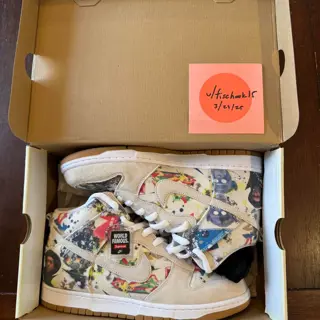 SB Dunk High Supreme Rammellzee VNDS size 12M