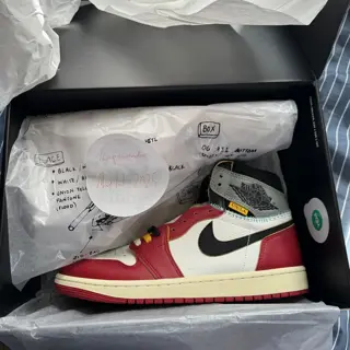 Union Jordan 1 Chicago Shadow Sz 9 Brand New $355 shipped