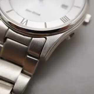 Citizen Eco-Drive H0F0-S114152 Silver Dial Radio Wave Solar Quartz Ladies Watch - $120