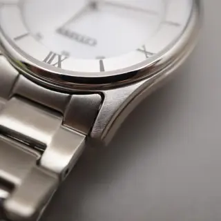 Citizen Eco-Drive H0F0-S114152 Silver Dial Radio Wave Solar Quartz Ladies Watch - $120