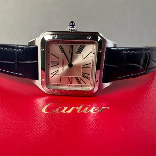 Cartier Dumont WSSA0022 Box&Papers w Extra OEM strap- Mint Condition