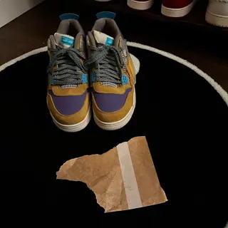 Sz 12 UnionLA x Jordan 4 ‘Desert Moss’ - No box, really great condition - $180 shipped