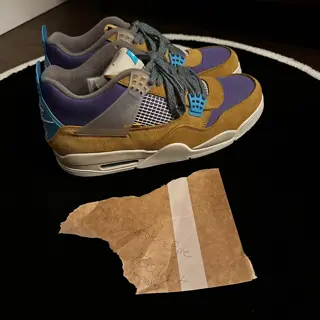 Sz 12 UnionLA x Jordan 4 ‘Desert Moss’ - No box, really great condition - $180 shipped