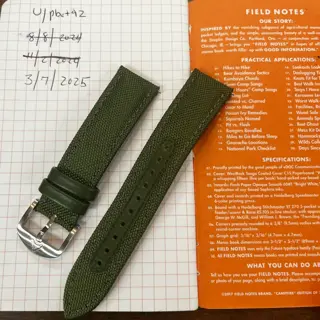 20mm Farer Sailcloth Strap