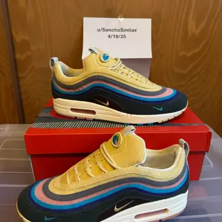 Nike x Sean Wotherspoon Air Max 1/97 gently used like new condition. OG everything size 11 $850 shipped (obo)