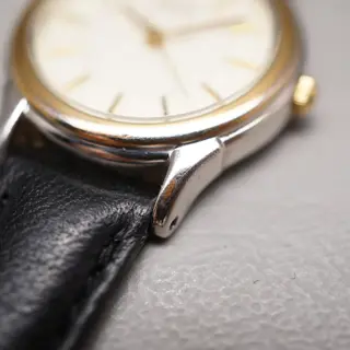 Seiko Spirit 7N01-6880 Two Tone Gold Tone Quartz Ladies Watch - $60