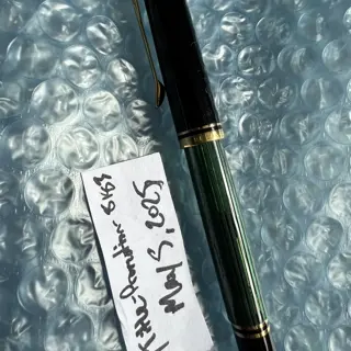 Pelikan M300 Transparent Green Stripe RARE