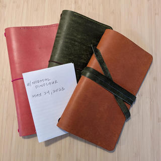 Custom Handmade Journals - Travelers Style Standard Slims