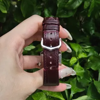 Cartier Tank Must Large Burgundy Red WSTA0054 $2,800
