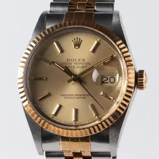1987 Rolex Datejust 16013 - Rosy Patina - Just Serviced