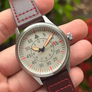 Islander Pilot Watch with bracelet