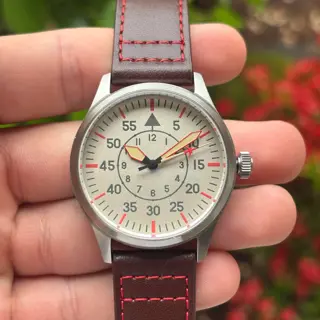 Islander Pilot Watch with bracelet