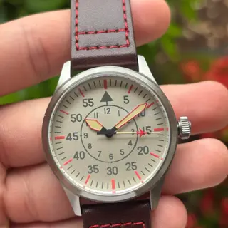 Islander Pilot Watch with bracelet