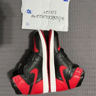 DS Jordan 1 banned’ bred size 11.5 $540 shipped