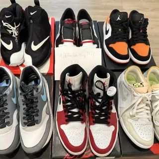 Size 11.5 Air Jordan 1 Chicago, Air Max, Jordan 1 lows,