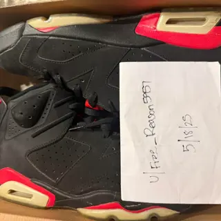 2004 Cool Grey 4 and 2000 Infrared 6 Size 13 $270