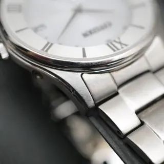Citizen Eco-Drive H415-S112907 Silver Dial JDM Radio Wave Solar Quartz Watch - $120