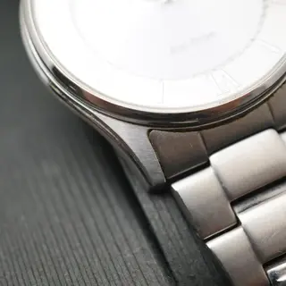 Citizen Eco-Drive H415-S112907 Silver Dial JDM Radio Wave Solar Quartz Watch - $120
