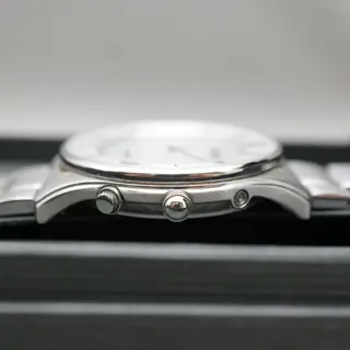 Citizen Eco-Drive H415-S112907 Silver Dial JDM Radio Wave Solar Quartz Watch - $120