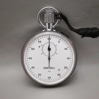 Vintage Seiko 88-5051 Monopusher Stopwatch Handwound Mechanical - $95
