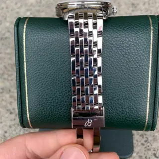 Breitling Premiere 40 automatic blue dial on bracelet