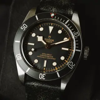 2021 Tudor Heritage Black Bay 79230N - Recent Service by Tudor