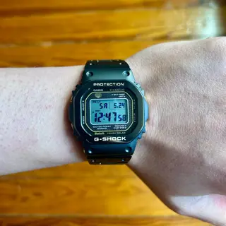Casio G-Shock Titanium Square ("Stealth Wealth"): GMW-B5000TB-1