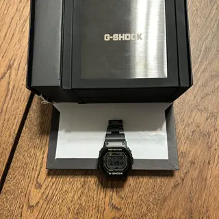 Casio G-Shock Titanium Square ("Stealth Wealth"): GMW-B5000TB-1