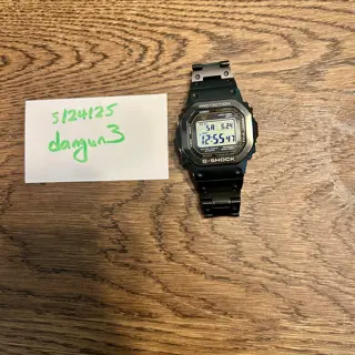 Casio G-Shock Titanium Square ("Stealth Wealth"): GMW-B5000TB-1