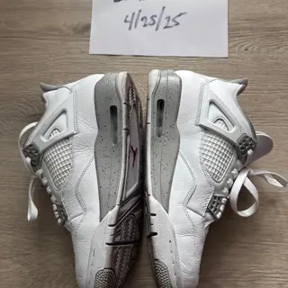 Jordan 4 White Oreo $150 Shipped sz 8M Used