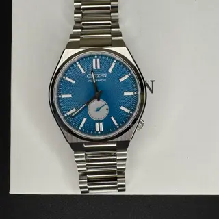 Citizen Tsuyosa Small Seconds Blue Dial