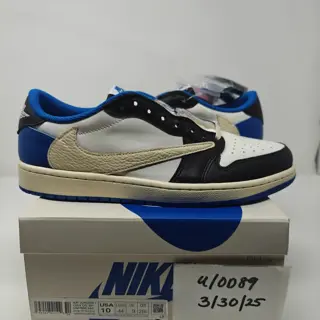 Nike Air Jordan 1 Travis Scott Fragment Design Low DS Size 10 $1800 Shipped