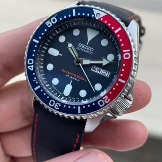 , Seiko JDM SKX009J, Pepsi Diver 200m Automatic, Divers Strap, 🏷️$210 (Shipped) 🚢