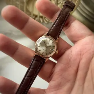 Omega Ladymatic 566.001 Rose Gold Plated, Ladies Automatic Watch (Serviced) only for 235$ Shipped 🚢 Via FedEx