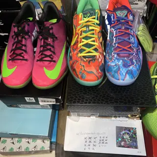 Nike Kobe 8 wtk size 9.5 DS $225 shipped Nike Kobe 8 mambacurial size 9.5 VNDS no box $250 shipped