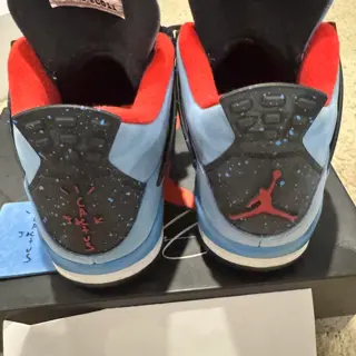 Jordan 4 Travis Scott size 10.5m: $600 invoiced and shipped obo