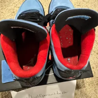 Jordan 4 Travis Scott size 10.5m: $600 invoiced and shipped obo