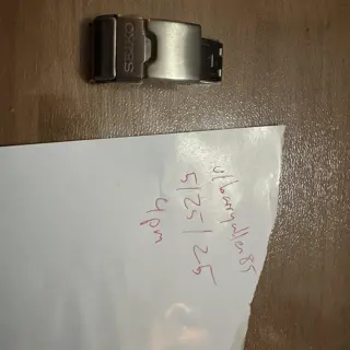 Seiko MM300 ratchet clasp