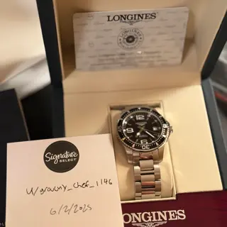 Longines Hydro Conquest 39mm Automatic LNG37414566