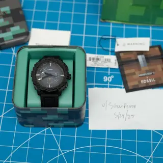 Minecraft x Fossil Deepslate Chronograph Watch - LE1205