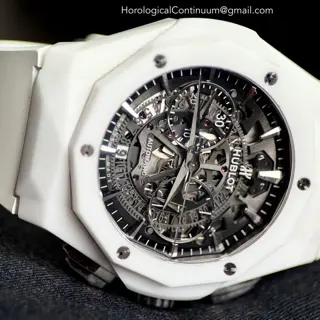 Hublot Orlinski White Ceramic 525.HI.0170.RW.ORL21 - Full Set, Exceptional Offering!
