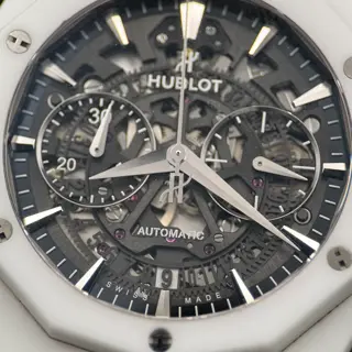 Hublot Orlinski White Ceramic 525.HI.0170.RW.ORL21 - Full Set, Exceptional Offering!
