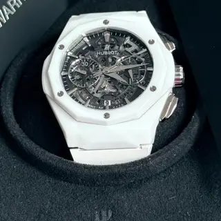 Hublot Orlinski White Ceramic 525.HI.0170.RW.ORL21 - Full Set, Exceptional Offering!