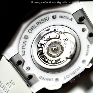 Hublot Orlinski White Ceramic 525.HI.0170.RW.ORL21 - Full Set, Exceptional Offering!