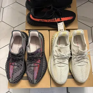 Yeezy 350s DS core reds size 12 + used yecheils and lights size 11.5 (price in comments) PRICE DROP!